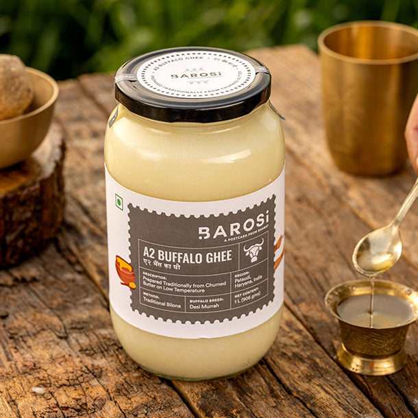 A2 Buffalo Ghee 1 Ltr