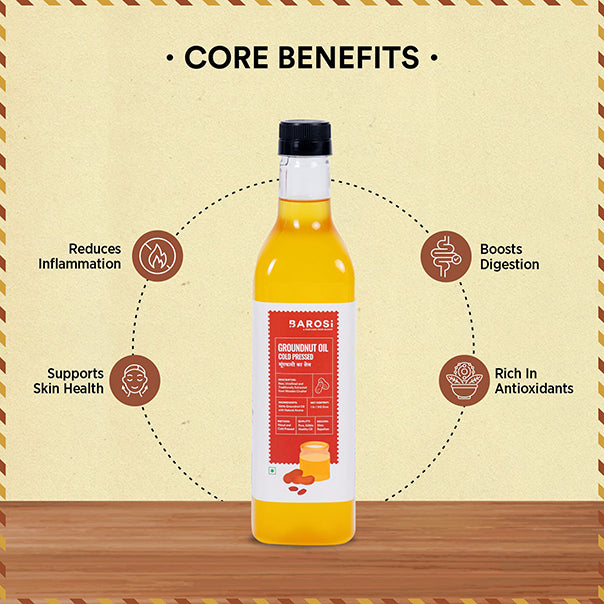 Cold Pressed Groundnut Oil