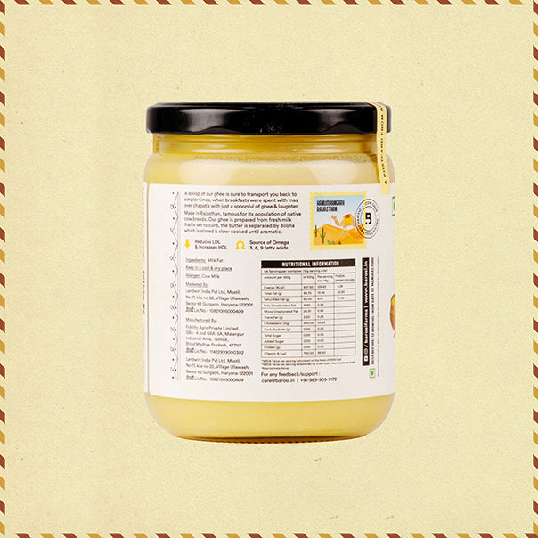 Cultured Cow  Ghee 500 ML