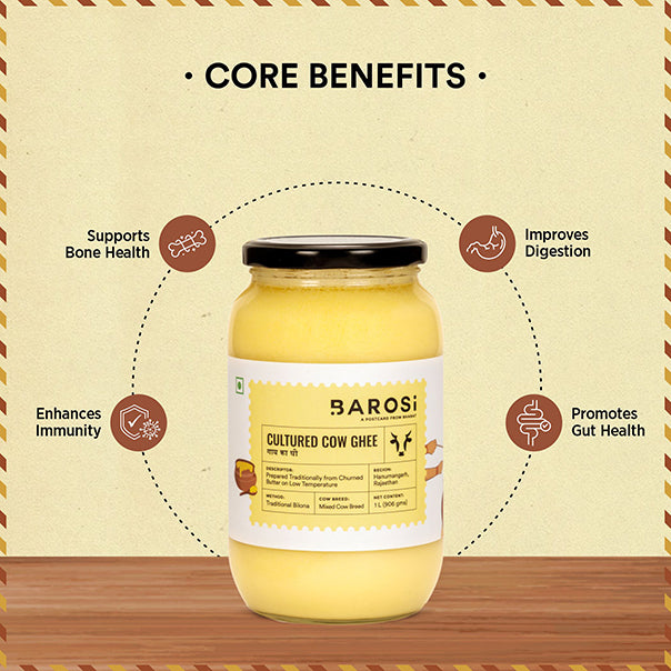 Cultured Cow Ghee 1L