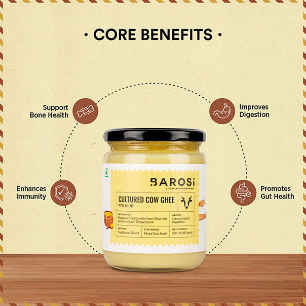 Cultured Cow  Ghee 500 ML