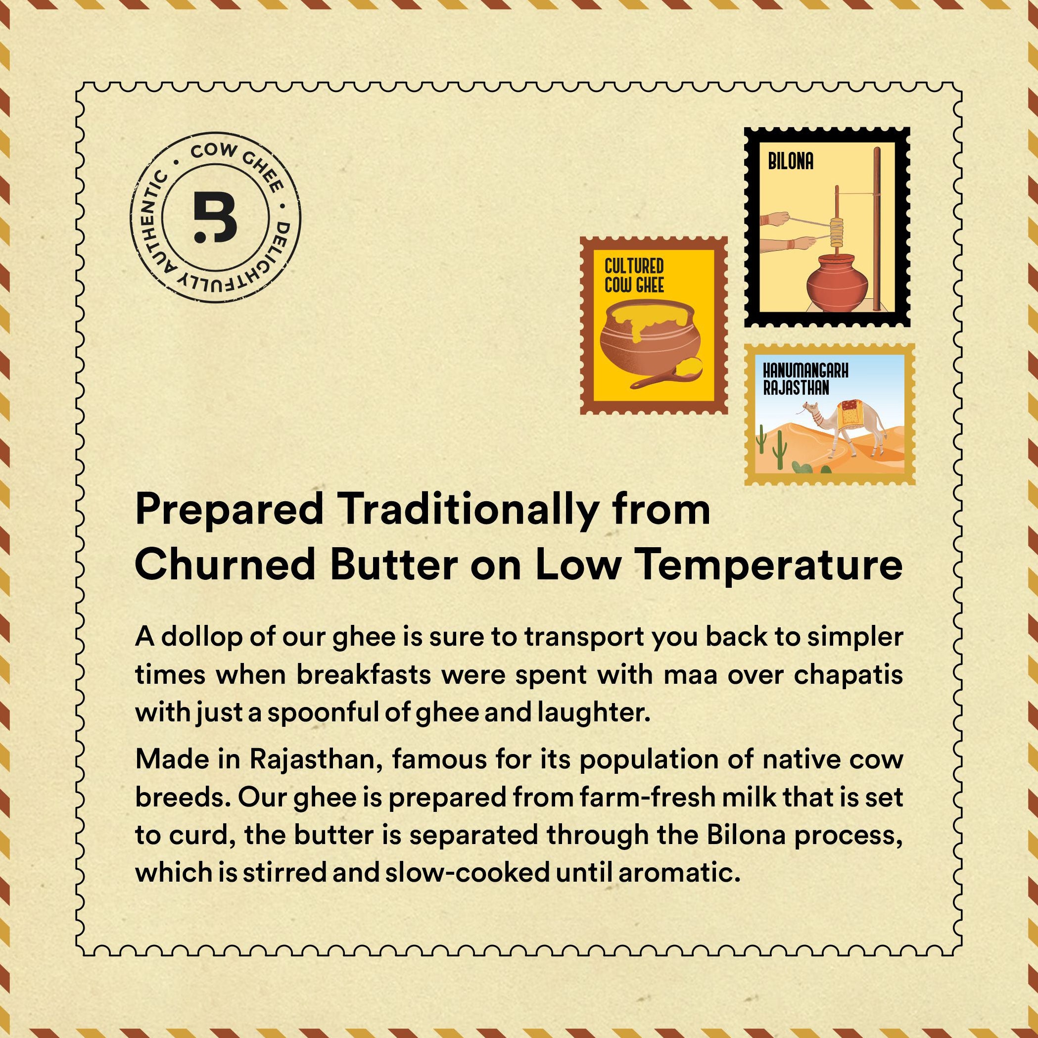 Cultured Cow Ghee 1L