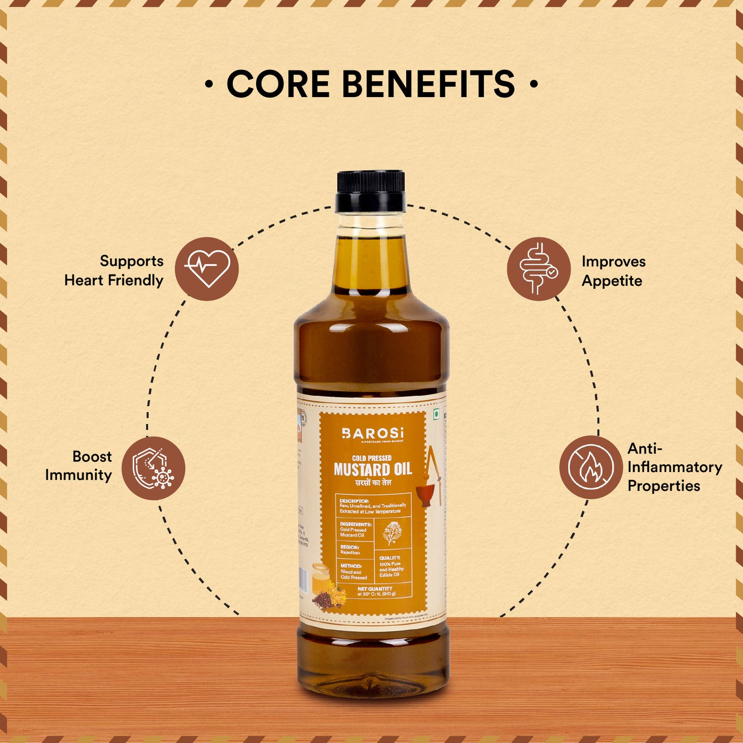 Cold Pressed Mustard Oil