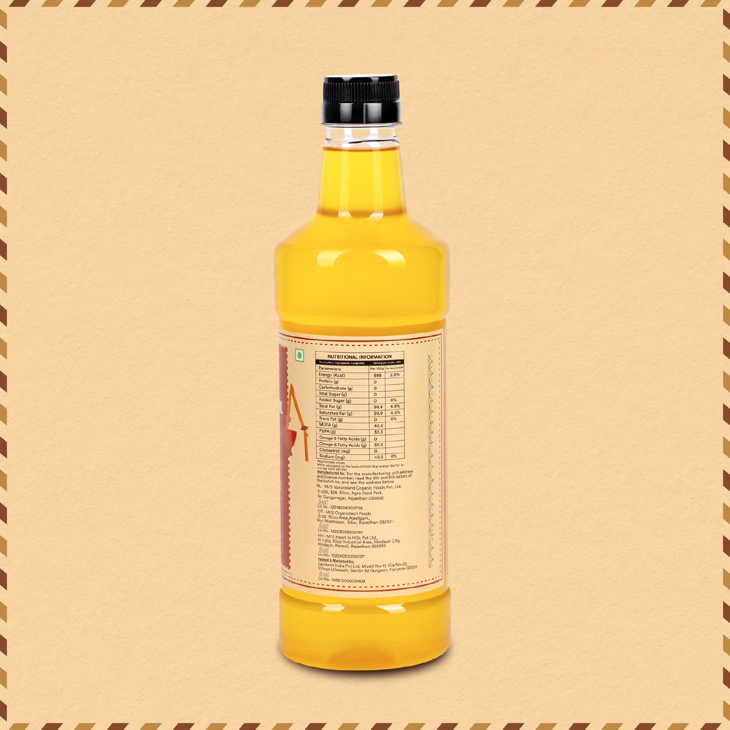 Cold Pressed Groundnut Oil 1L