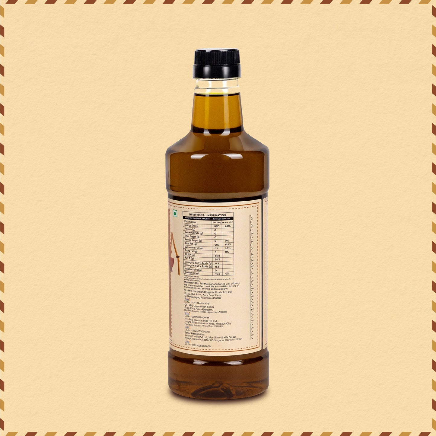 Cold Pressed Mustard Oil