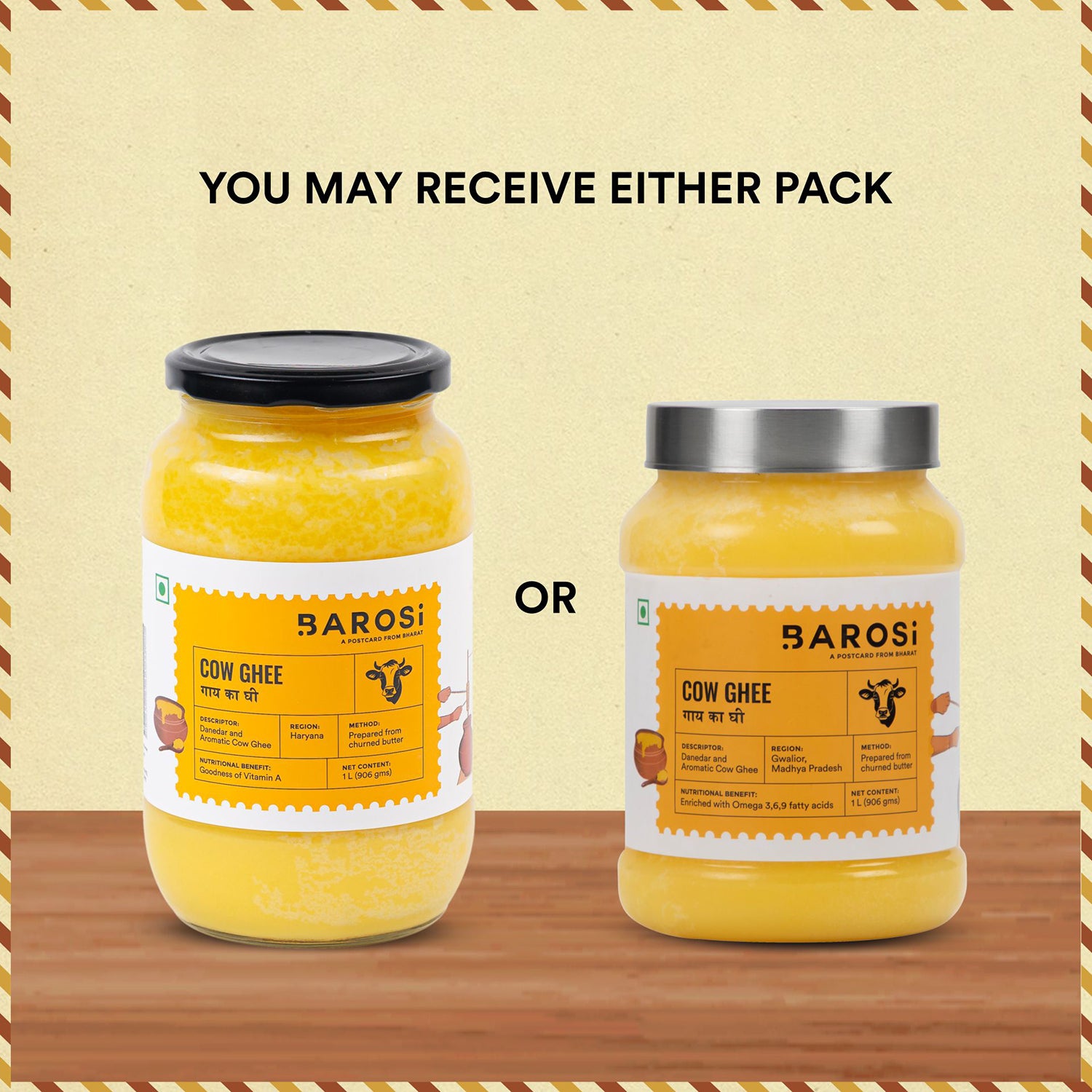 Cow Ghee Family Pack