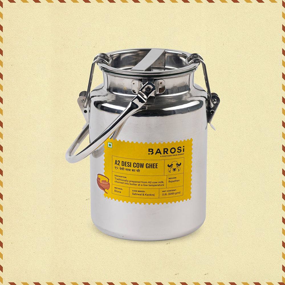 A2 Desi Cow Ghee 2.5L Dolchi