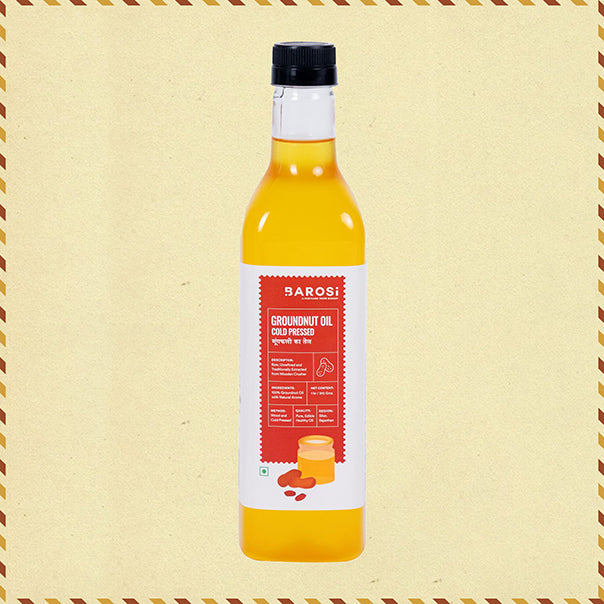Cold Pressed Groundnut Oil