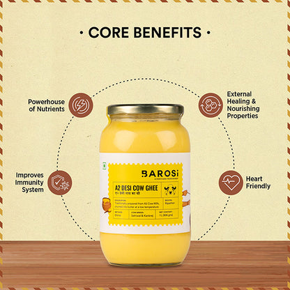 A2 Desi Cow Ghee Family Pack