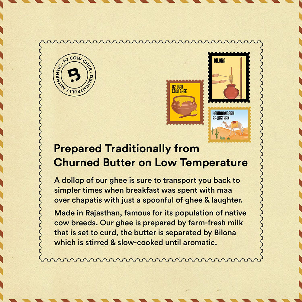 A2 Desi Cow Ghee 2.5L Dolchi