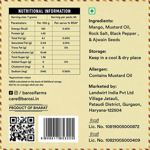 Lemon & Mango Pickle Combo