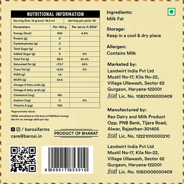 Cultured Cow Ghee