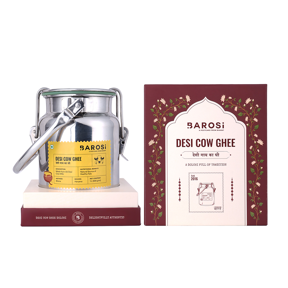Desi Cow Ghee 1L Dolchi Gift Box