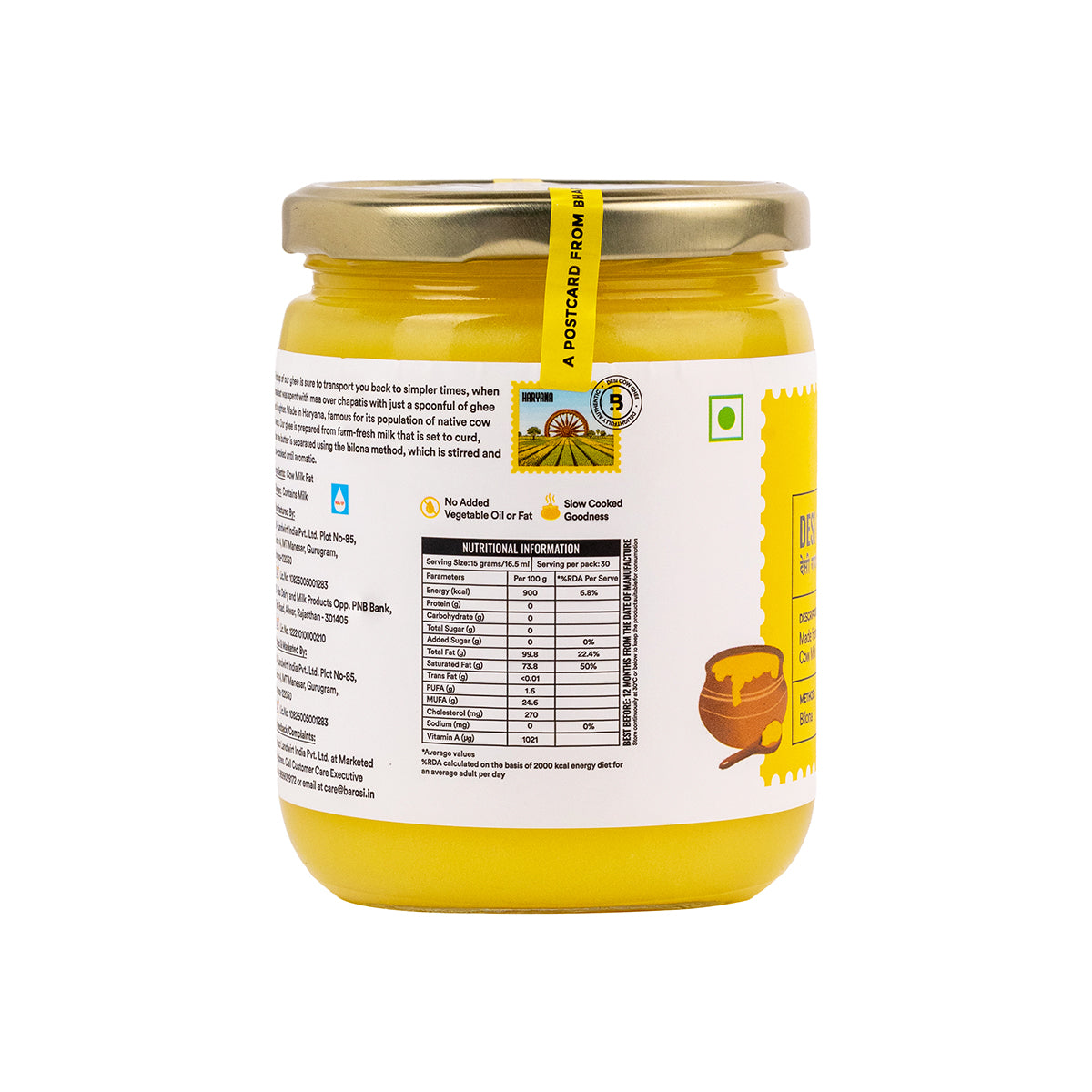 Barosi Desi Cow Ghee