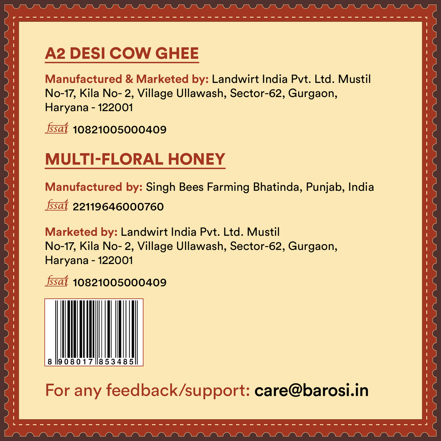 Barosi Gift Box