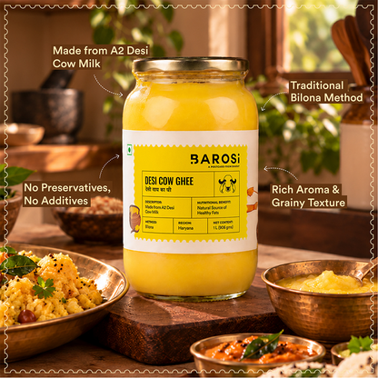 Barosi Desi Cow Ghee 1L