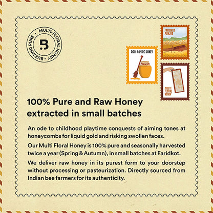 2.5L A2 Desi Cow Ghee Dolchi + 500ml MultifloraL Honey FREE