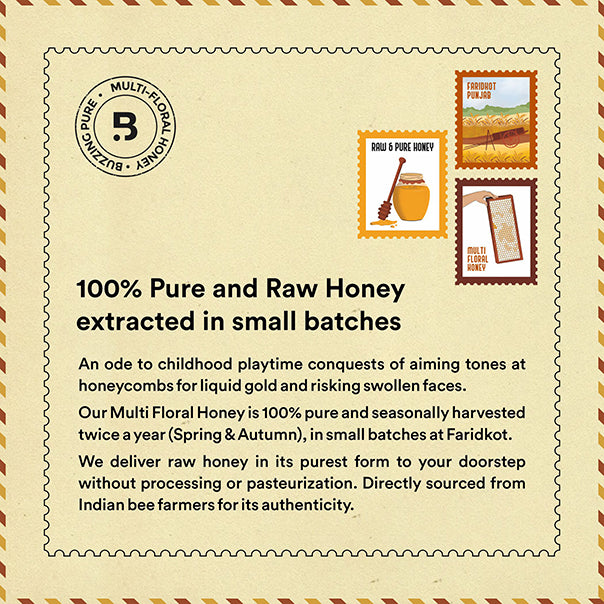 2.5L A2 Desi Cow Ghee Dolchi + 500ml MultifloraL Honey FREE