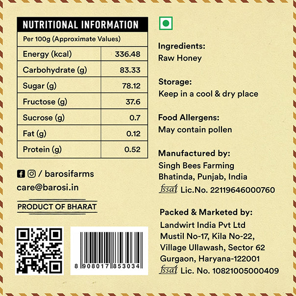 2.5L A2 Desi Cow Ghee Dolchi + 500ml MultifloraL Honey FREE