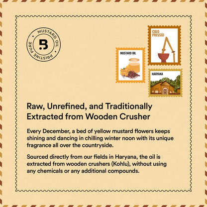 Cold Pressed Mustard Oil