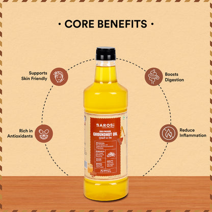 Cold Pressed Groundnut Oil