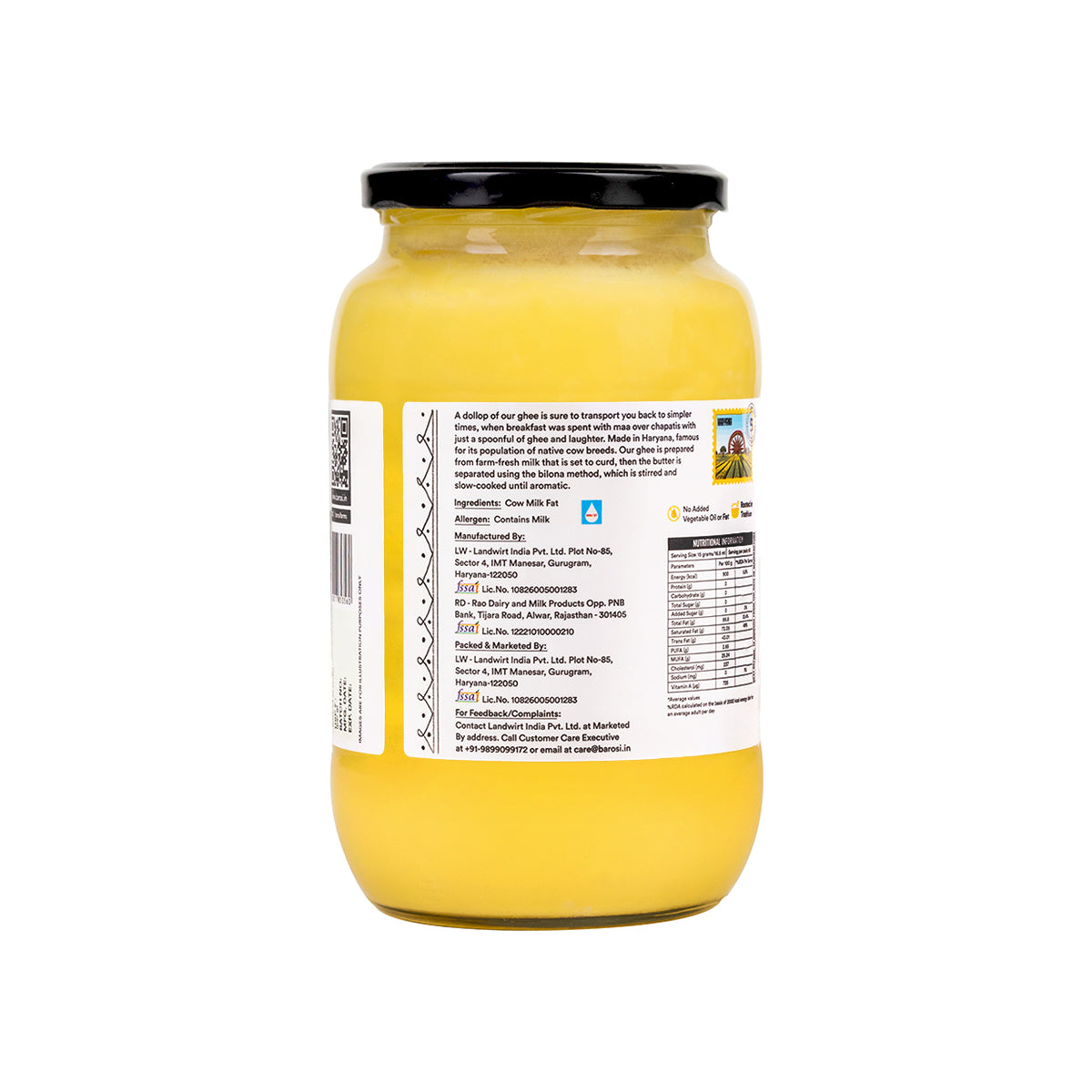 Cow Ghee Family Pack