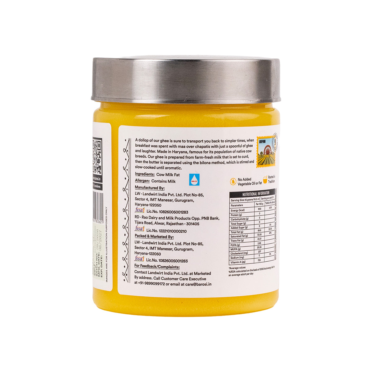 Barosi Cow Ghee
