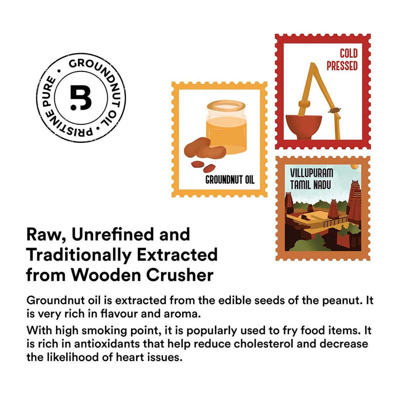 Cold Pressed Groundnut Oil