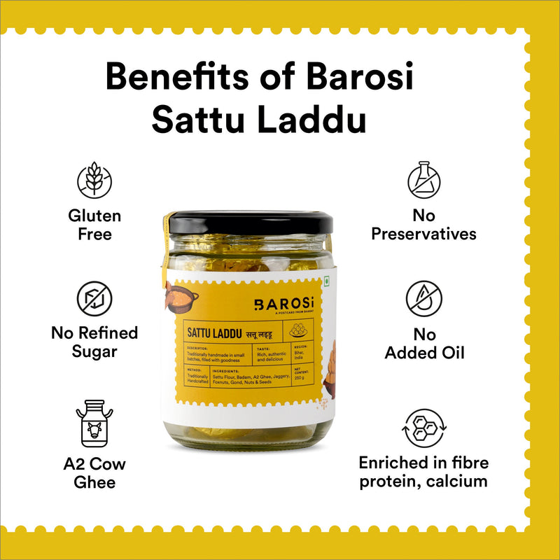 Sattu & Ragi Laddu Large Combo