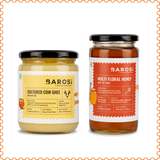 Cultured Cow Ghee & Multi Floral Honey Combo