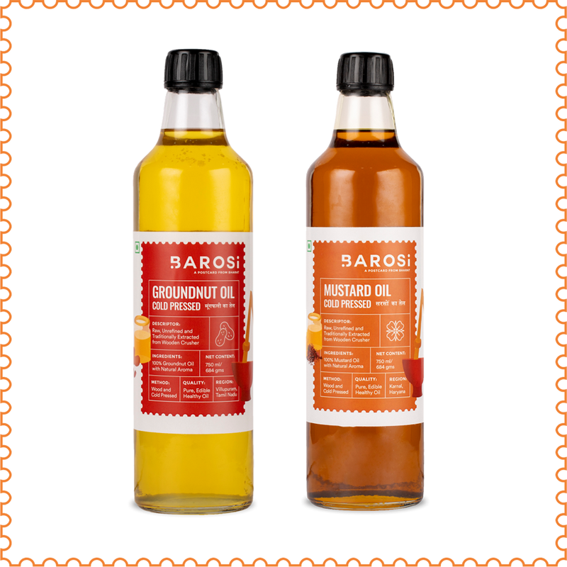 Mustard & Groundnut Oil Combo