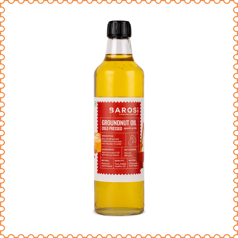 Cold Pressed Groundnut Oil
