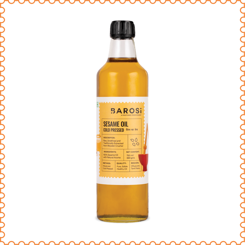 Cold Pressed Sesame Oil